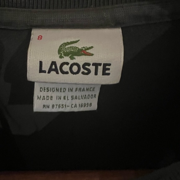 Lacoste short sleeve cotton polo. - Picture 2 of 2